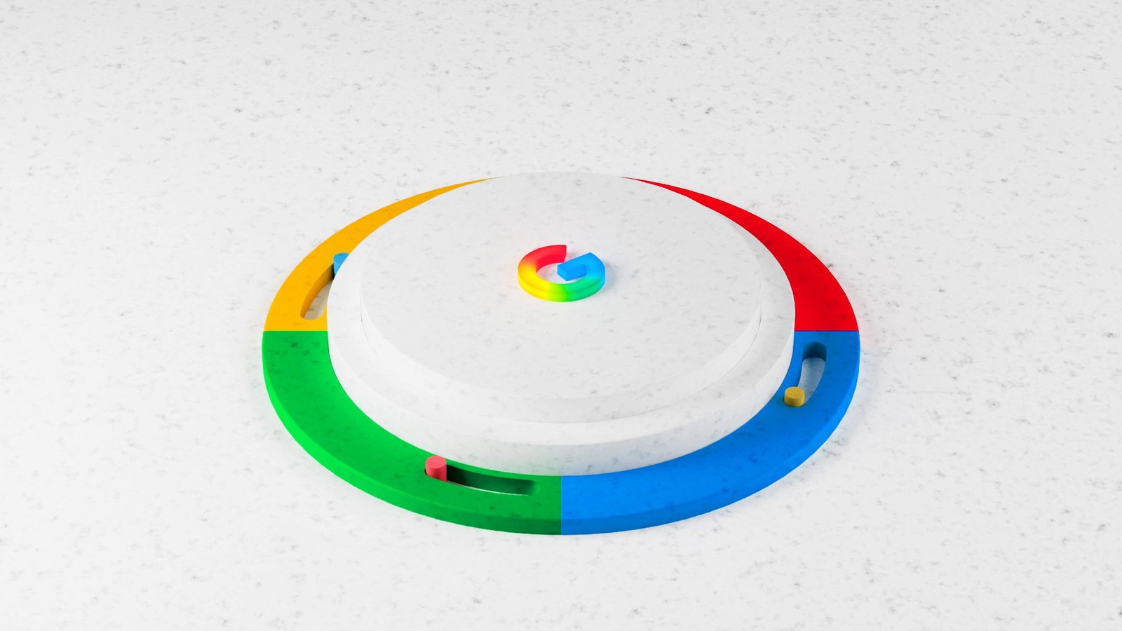 Google Home Mini 3D product animation